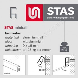 STAS minirail 200cm