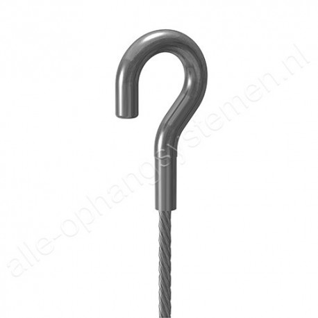 Newly Staaldraad met Haak - 1,5mm - 10kg Newly Staaldraad met Haak - 1,5mm - 10kg