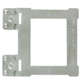 GeckoTeq Einschraubbügel für Aluminiumrahmen – pro Stuck