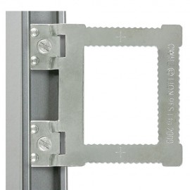 GeckoTeq Einschraubbügel für Aluminiumrahmen – pro Stuck