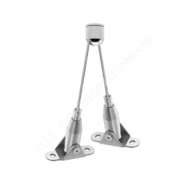GeckoTeq LED & Akustik Panel Hänge Set 3 - Stahl 15kg