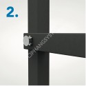 GeckoTeq Click-Clip-Panel-Steckverbinder System - Mittelpunkt